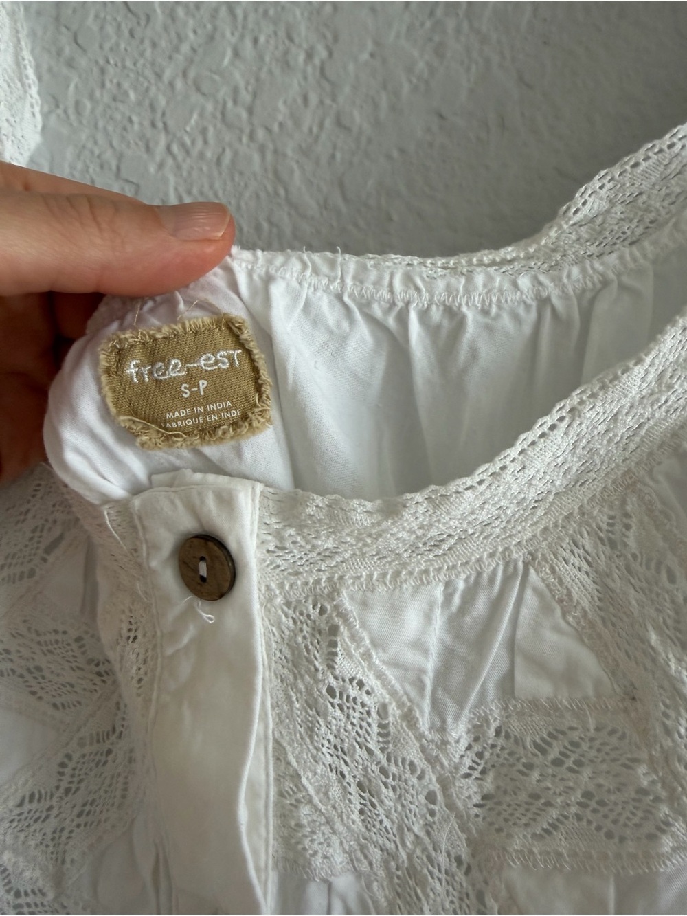 NWT Free People Aster Midi Dress Flowy Boho Cottagecore Beach Swim Coverup S - Picture 6 of 10